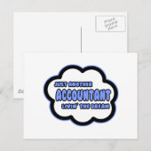 Carte Postale Comptable .. Vivre le rêve (Devant / Derrière)