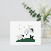 Carte Postale Compte des moutons (Debout devant)