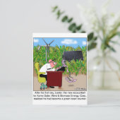 Carte Postale Compteur de haricots verts (Debout devant)