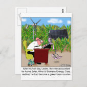 Carte Postale Compteur de haricots verts (Devant / Derrière)