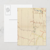 Carte Postale Comstock Mine Maps Numéro V (Devant / Derrière)