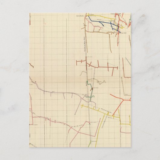 Carte Postale Comstock Mine Maps Numéro V (Devant)