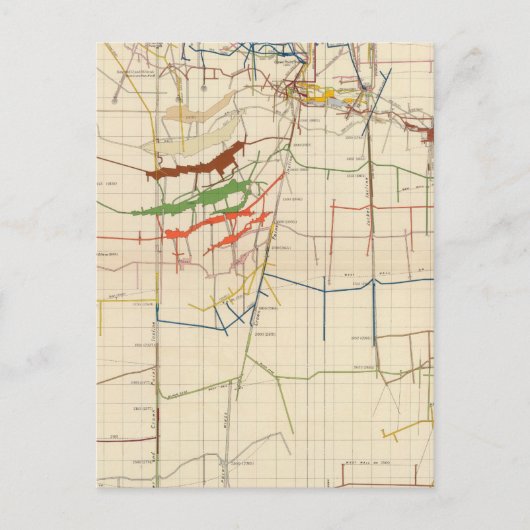 Carte Postale Comstock Mine Maps Numéro VI (Devant)