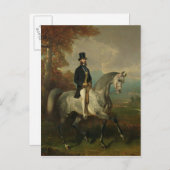 Carte Postale Comte Alfred de Montgomery 1850-60 (Devant / Derrière)