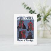 Carte Postale Comte Catula Maître de la Nuit (Debout devant)