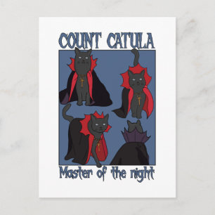 Carte Postale Comte Catula Maître de la Nuit