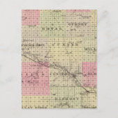 Carte Postale Comté d'Antelope, Nebraska (Devant)