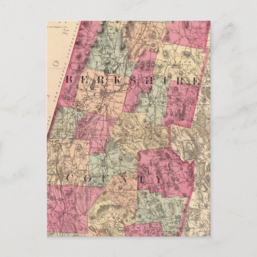 Carte Postale Comté de Berkshire (Devant)