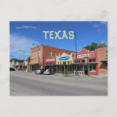 Carte Postale Comté de Buda Hays Texas (Devant)