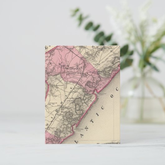 Carte Postale Comté de Cape May, NJ (Debout devant)