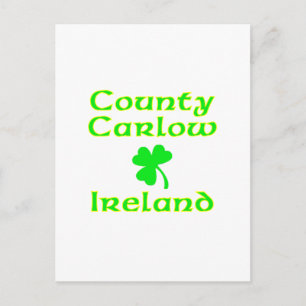 Carte Postale Comté de Carlow, Irlande