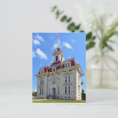 Carte Postale Comté de Chase, Kansas, Palais de justice (Debout devant)
