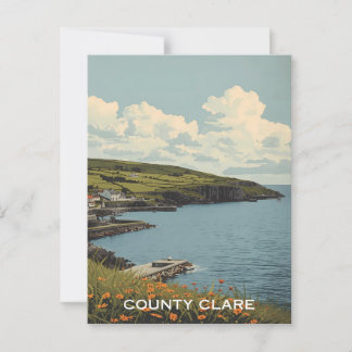 Carte Postale Comté de Clare Irlande