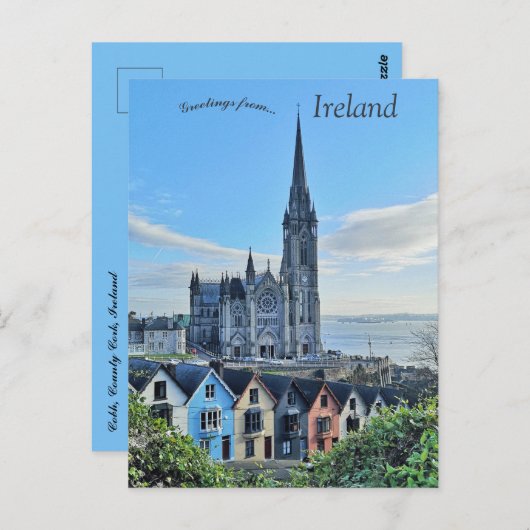 Carte Postale Comté de Cobh Cork Irlande (Devant / Derrière)