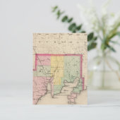 Carte Postale Comté de Delta Michigan (Debout devant)
