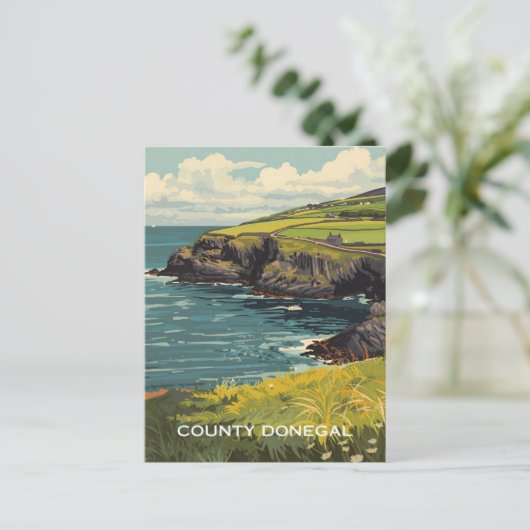 Carte Postale Comté de Donegal Irlande (Debout devant)