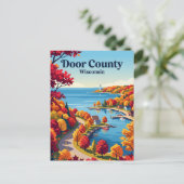 Carte Postale Comté de Door USA (Debout devant)