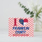 Carte Postale Comté de Franklin, Caroline du Nord (Debout devant)