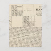 Carte Postale Comté de Hanford, Tulare (Devant)