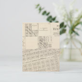 Carte Postale Comté de Hanford, Tulare (Debout devant)