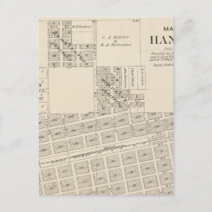 Carte Postale Comté de Hanford, Tulare