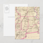 Carte Postale Comté de Hartford Connecticut (Devant / Derrière)