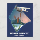 Carte Postale Comté de Horry Caroline du Sud (Devant)