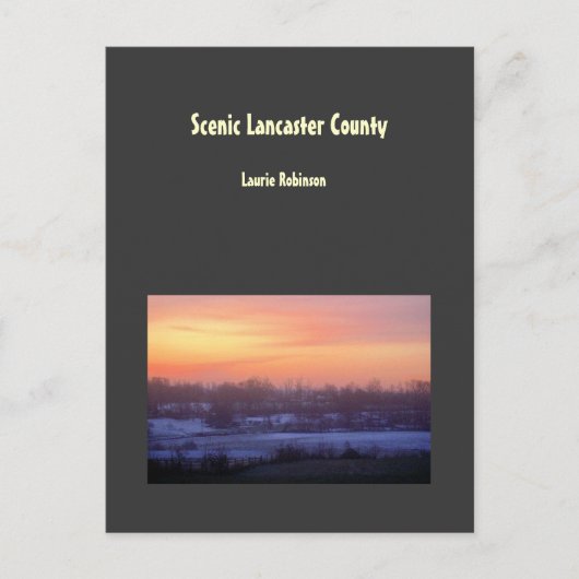 Carte Postale Comté de Lancaster pittoresque (Devant)