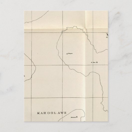 Carte Postale Comté de Maui, Hawaii (Devant)