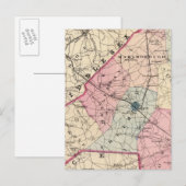 Carte Postale Comté de Monmouth, NJ (Devant / Derrière)