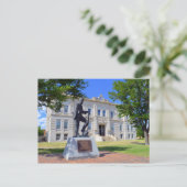 Carte Postale Comté de Ness, Kansas, Palais de justice (Debout devant)