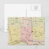 Carte Postale Comté de Platte, Nebraska (Devant / Derrière)