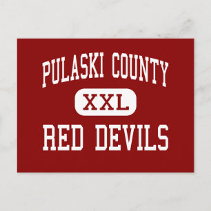 Carte Postale Comté de Pulaski - Red Devils - Hawkinsville
