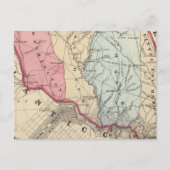 Carte Postale Comté de S Burlington, NJ (Devant)