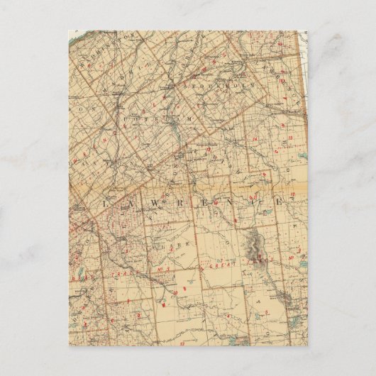 Carte Postale Comté de Saint-Laurent (Devant)