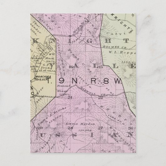 Carte Postale Comté de Sonoma, Californie 19 (Devant)