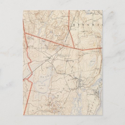 Carte Postale Comté de Washinton (Devant)