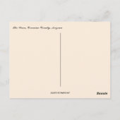 Carte Postale Comté de Wave Coconino Arizona (Dos)