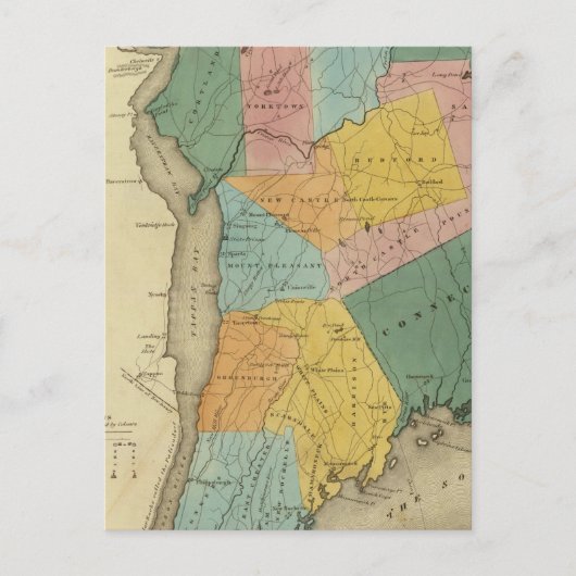 Carte Postale Comté de Westchester (Devant)