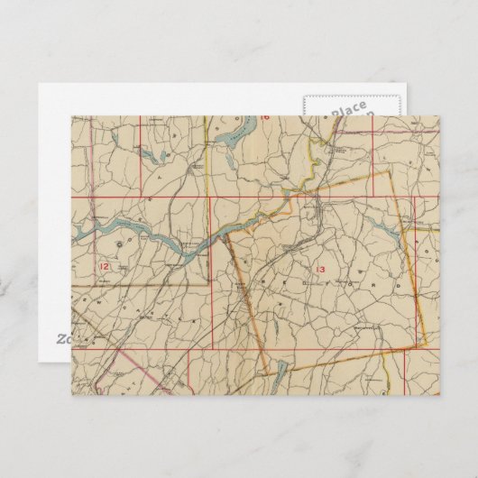 Carte Postale Comté de Westchester, New York 2 (Devant / Derrière)