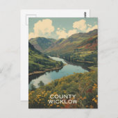 Carte Postale Comté de Wicklow (Devant / Derrière)