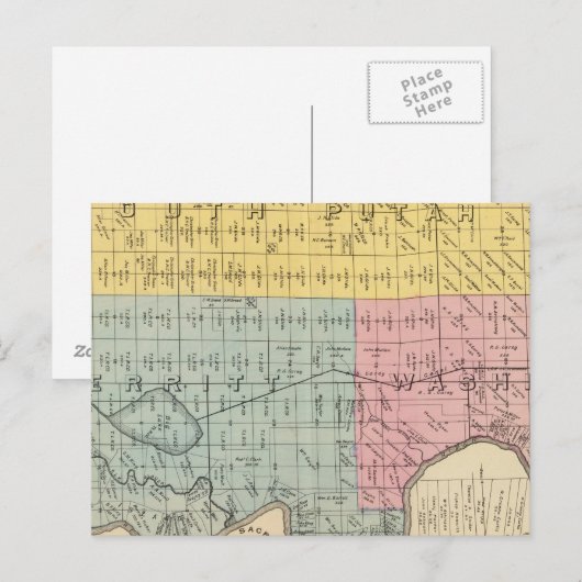 Carte Postale Comté de Yolo 1 (Devant / Derrière)