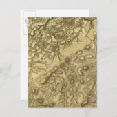 Carte Postale Comté d'Édimbourg Sud (Devant / Derrière)