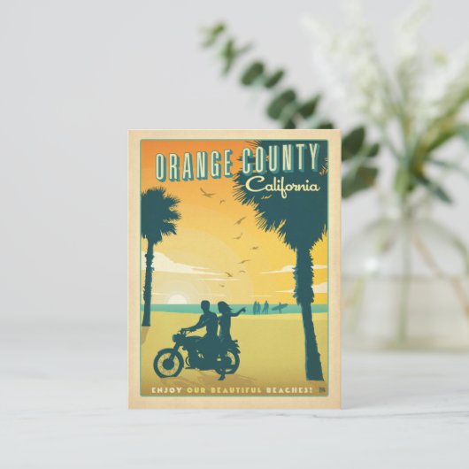 Carte Postale Comté d'Orange, CA (Debout devant)