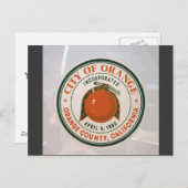 Carte Postale comté d'orange, ca, USA (Devant / Derrière)