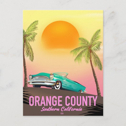 Carte Postale comté d'orange Californie USA (Devant)