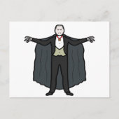 Carte Postale Comte Dracula Vampire (Devant)