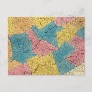 Carte Postale Comté du Delaware