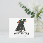 Carte Postale Comte Snackula Art de Dragon Barbu (Debout devant)