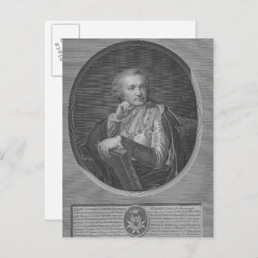 Carte Postale Comte Stroganov (Devant / Derrière)